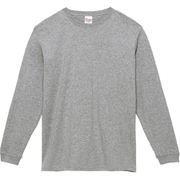 7.4オンス HVL スーパーヘビー長袖Tシャツ 杢グレー M [長袖Tシャツ]