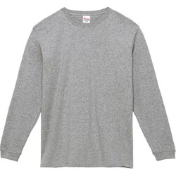 7.4オンス HVL スーパーヘビー長袖Tシャツ 杢グレー 3XL [長袖Tシャツ]