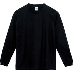 7.4オンス HVL スーパーヘビー長袖Tシャツ ブラック XL [長袖Tシャツ]