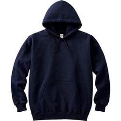 フードパーカー キッズ ジュニア 8.4オンス MLH フーデッドライトパーカー ディープネイビー 150cm