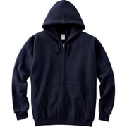 ジップアップパーカー キッズ ジュニア 8.4オンス MLZ ジップアップライトパーカー ディープネイビー100cm
