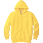 ジップアップパーカー 8.4オンス MLZ ジップアップライトパーカー カナリアイエロー 2XL