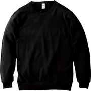 クルーネックトレーナー キッズ ジュニア 8.4オンス MLC クルーネックライトトレーナー ブラック 120cm