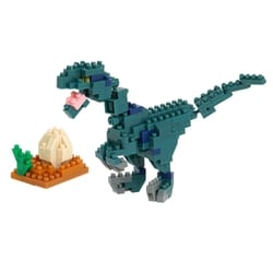NBC_362 nanoblock（ナノブロック） ヴェロキラプトル [ブロック玩具]