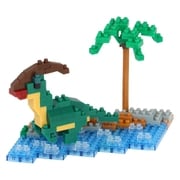 NBC_367 nanoblock（ナノブロック） 水辺のパラサウロロフス [ブロック玩具]