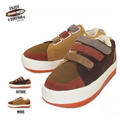 TG-2052 BROWN MULTI L [GODDESS ゴッデス☆ベルクロスニーカー+enbridgeインソール 厚底 アッパー素材：合成皮革 ソール素材：合成ラバー+合成素材 ブラウンマルチ サイズ：L]