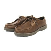 BJ-5112 BROWN 36 [BULLET JAM チロリアンシューズ モカシューズ ローカット 低反発インソール付き アッパー素材：合成皮革 BROWN サイズ：36]