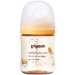 母乳実感プラ 160ml（Bird） 0カ月～ 母乳実感乳首SS（丸穴）付き