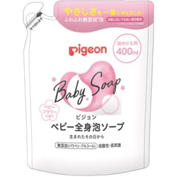 全身泡ソープ ベビーフラワーの香り 詰めかえ用 400ml