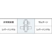 MIWA 住宅内部専用レバーハンドル錠ケース非常開装置付き ZLC-6 TRZLC-6