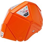 TSC-10N-OR [防災用折りたたみヘルメット フラットメット2 TSC-10N オレンジ]