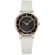La lino レディース レザーベルト 32mm ホワイト 正規品 1年保証 LLBK05