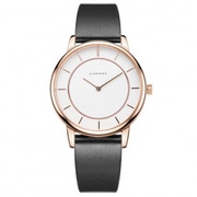 La lino ユニセックス レザーベルト 38mm ブラック 正規品 1年保証 LLWTM03