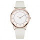 La lino ユニセックス レザーベルト 38mm ホワイト 正規品 1年保証 LLWTM05
