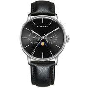 Lokahi ユニセックス レザーベルト ブラック 正規品 1年保証 LKBK BLACK