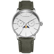 Lokahi ユニセックス レザーベルト カーキ 正規品 1年保証 LKWTS GRAY