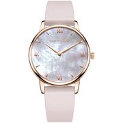 Luana ユニセックス レザーベルト 38mm ピンク 正規品 1年保証 P03
