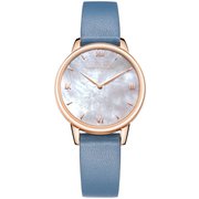 Luana レディース レザーベルト 32mm ブルー 正規品 1年保証 P05L