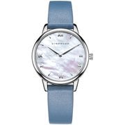 Luana レディース レザーベルト 32mm ブルー 正規品 1年保証 S05L