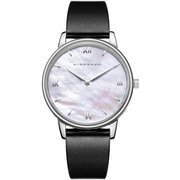 Luana ユニセックス レザーベルト 38mm ブラック 正規品 1年保証 S07