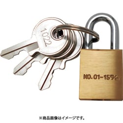 WAKI シリンダー錠 15mm VA-001