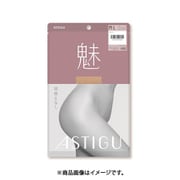 アスティーグ <魅>オールスルー(切替えなし)ストッキング S-M ベビーベージュ AP6004