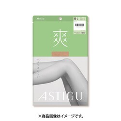 アスティーグ ＜爽＞ベタつきにくい ストッキング M-L スキニーベージュ AP6006