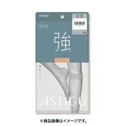 アスティーグ 【強】破れにくい ひざ下丈ストッキング 22-25cm ブラック FS4014