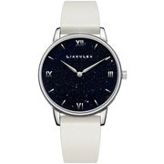 Makana ユニセックス レザーベルト 38mm ホワイト 正規品 1年保証 MS01