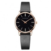 レディース レザーベルト ブラック 正規品 1年保証 Manoa LB03 28mm