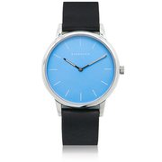 Pilina ユニセックス レザーベルト 38mm ブル-/ブラック 正規品 1年保証 BL02