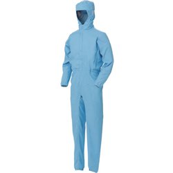 VEYS130B-5L [ベルデクセル×エレパスU フード一体型つなぎ服 VEYS130B ブルー 5L]