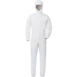 VEYS130W-4L [ベルデクセル×エレパスU フード一体型つなぎ服 VEYS130W ホワイト 4L]
