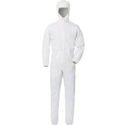 VEYS130W-L [ベルデクセル×エレパスU フード一体型つなぎ服 VEYS130W ホワイト L]