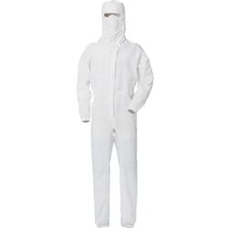 VEYS140W-5L [ベルデクセル×エレパスU フード・マスク一体型つなぎ服 VEYS140W ホワイト 5L]