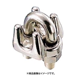 水本 ステンレス ワイヤークリップSUS316 使用ロープ径5mm WC-5