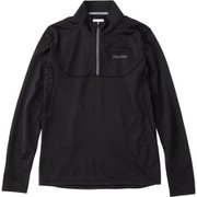 サンスクリーンクライムスピードロングスリーブジップ Sunscreen Climb Speed L/S Zip TOMTJB63 (BK)ブラック Mサイズ [アウトドア カットソー メンズ]