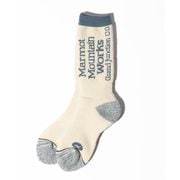 コンバットウールロゴソックス Combat Wool Logo Socks TOATJB64 (WHBL)ホワイト／ブルー 22-24cm [アウトドア ソックス]