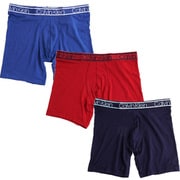 Men’s Bamboo Comfort Boxer Brief 3-Pack(3枚組) Scooter/Shoreline/Bright Cobalt M 並行輸入品 NP2262O 909