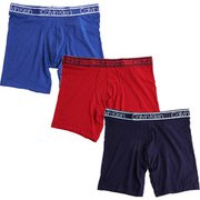 Men’s Bamboo Comfort Boxer Brief 3-Pack(3枚組) Scooter/Shoreline/Bright Cobalt L 並行輸入品 NP2262O 909