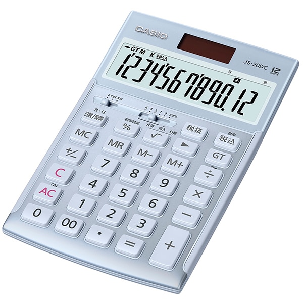 カシオ 卓上タイプ 12桁 電卓 CASIO 本格実務電卓 JF-120VB-N - 電卓