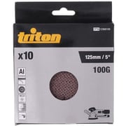 TPTA12388109 [ギヤード オービタル サンダー用 メッシュ サンディングディスク 125mm ＃100 10枚入]