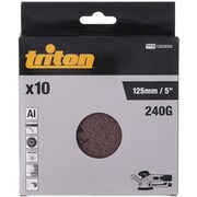 TPTA12639342 [ギヤード オービタル サンダー用 メッシュ サンディングディスク 125mm ＃240 10枚入]