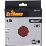 TPTA12850824 [ギヤード オービタル サンダー用 サンディングディスク 125mm ＃240 10枚入]