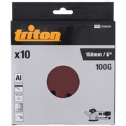 TPTA12586255 [ギヤード オービタル サンダー用 サンディングディスク 150mm ＃100 10枚入]