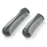 自転車用グリップ 色:グレー 対応ハンドル径:22.2mm 長さ:115mm(ロング)/87mm(ハーフ) Nグリップ AG-021 L/H GR