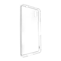 Qua phone QZ 用 TPUケース ストラップホール付き クリア MS-QPQZTN01CL