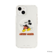 669-938980 [iPhone 13 用 HIGHER ハイブリッドケース ディズニー ミッキーマウス/時計]