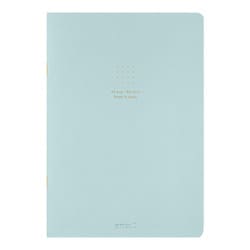 ノート A5 カラー ドット方眼 青 15275006