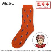 呪術廻戦 Socks キャラクターソックス 22～27cm 虎杖悠仁 [キャラクターグッズ]